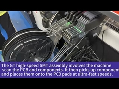 Εκτυπωμένο Σύνθεμα κυκλώματος 6 στρώμα με 2OZ Χαλκό κόκκινη συγκόλληση μάσκα για την εφαρμογή ήχου