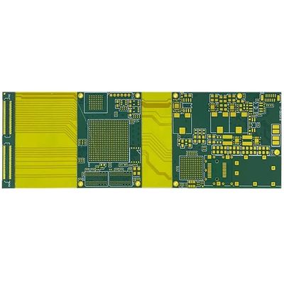 FR4 εύκαμπτη 8 PCB στρώματος ταινία 1.65mm κάλυψης επεξεργασίας πράσινη