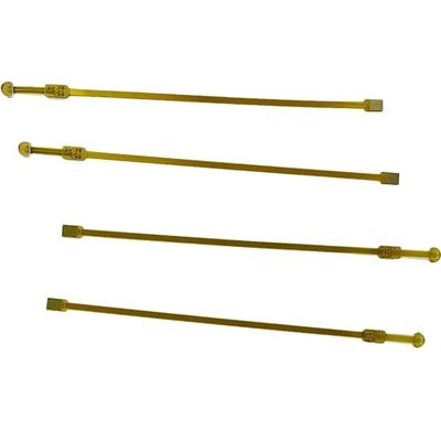 Καλή τιμή COem 6 άκαμπτης ευκίνητης στρώματα κάλυψης 1.1mm PCB κίτρινης καμία ταινία Silkscreen σε απευθείας σύνδεση