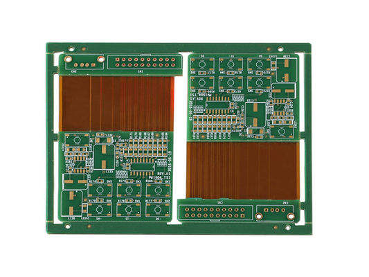 Καλή τιμή PI+NFPP+FR4 ευκίνητο άκαμπτο PCB 2 στρώμα για τον αυτοκίνητο μετατροπέα συχνότητας σε απευθείας σύνδεση