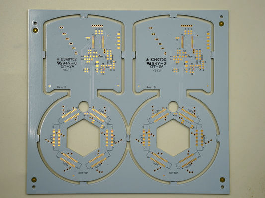 Καλή τιμή Σκληρό πλάνο PCB 4 στρώσης FR4 και σκληροποιητικό λευκό ελαστικό EING για φωτιστική εφαρμογή σε απευθείας σύνδεση