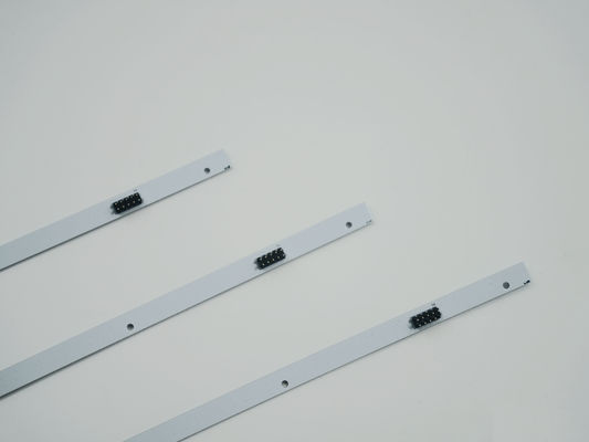 Καλή τιμή Ηλεκτρονική συσκευή LED PCB 2 στρώμα FR4 φυσιολογικό υλικό Tg λευκή Soldemask για εφαρμογή φωτισμού σε απευθείας σύνδεση