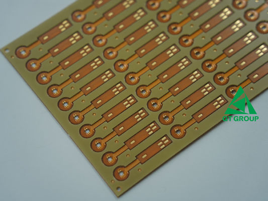 Καλή τιμή 4 στρώματα Ευέλικτο Πίνακα PCB 0,28mm Polymide Materail 3/3mil πλάτος γραμμής EING επιφάνεια Φινίρισμα σε απευθείας σύνδεση