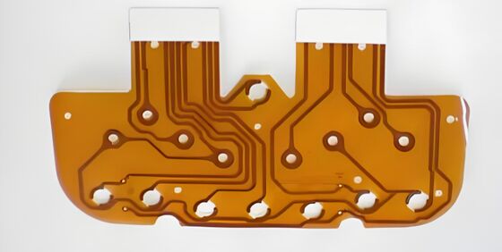 Καλή τιμή Κίτρινη επιφάνεια ευέλικτων PCB με εύκαμπτο κάλυμμα κατάλληλη για ευέλικτα ηλεκτρονικά σε απευθείας σύνδεση