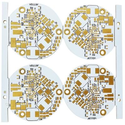 Καλή τιμή ENIG υλικό 1.55mm 2 στρώματος αλουμινίου PCB PCB ηλεκτρονικής άκαμπτο σε απευθείας σύνδεση