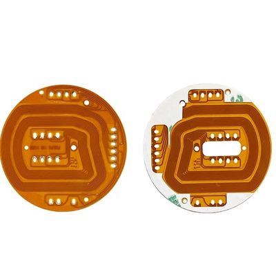 Καλή τιμή 1 εύκαμπτη ENIG 1oz στρώματος PCB ταινία 52.81*52.81mm κάλυψης PCB κίτρινη σε απευθείας σύνδεση
