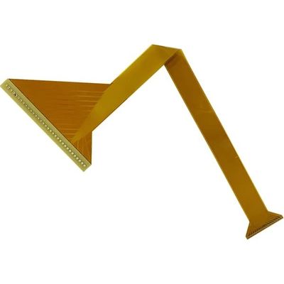 Καλή τιμή 1 εύκαμπτος πίνακας 1oz 0.8mm PCB στρώματος κίτρινη ταινία κάλυψης μασκών ύλης συγκολλήσεως PCB σε απευθείας σύνδεση