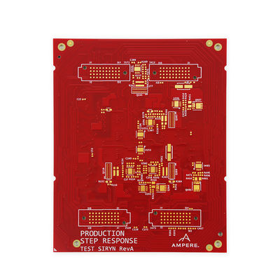 Καλή τιμή FR4 άκαμπτο PCB 6 στρώμα 2oz ENIG 70mm*87mm κόκκινος/άσπρος ανθεκτικός σε απευθείας σύνδεση