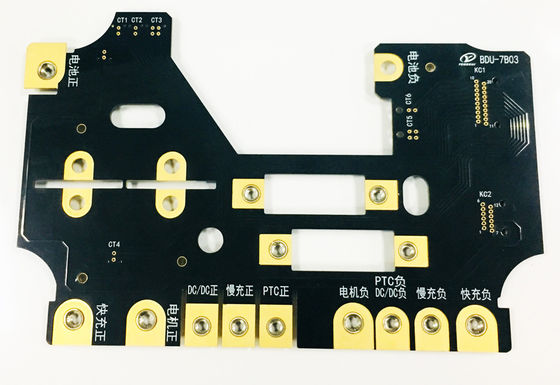 Καλή τιμή άκαμπτο PCB 3mm ENIG 3 στρώματος αυτοκίνητο νέο υπόστρωμα ενεργειακού χαλκού σε απευθείας σύνδεση
