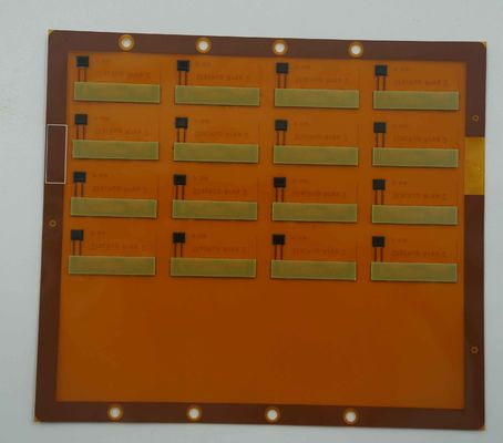 Καλή τιμή 1 στρώμα ευέλικτη επιφάνεια εκτυπωμένων κυκλωμάτων πάχος 0,13 mm καταδύσεις χρυσού με FR4 στερεοποιητή σε απευθείας σύνδεση