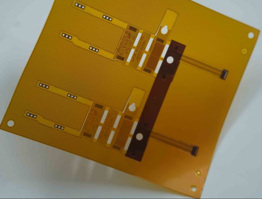 Καλή τιμή 0.1mm - 0.5mm Polymide Flexible PCB Board με ENIG Finish και προαιρετικό χρώμα Silkscreen και Mask σε απευθείας σύνδεση