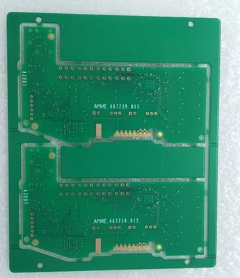 Καλή τιμή 1.6mm πάχος πλάκας Quick Turn δείγμα PCB με βύθιση χρυσό και χρυσό δάχτυλο επιφάνεια φινίρισμα μαύρο Solder Mask σε απευθείας σύνδεση