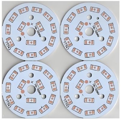Καλή τιμή Aluminium PCB Board For LED Lighting Solutions With 1OZ White Soldermask σε απευθείας σύνδεση