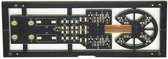 Καλή τιμή Εκτυπωμένο κύκλωμα άκαμπτου-εύκαμπτου με επιφανειακή επεξεργασία χρυσού εμβάπτισης σε απευθείας σύνδεση